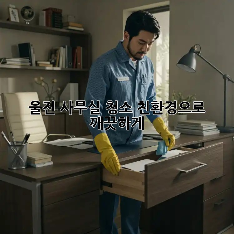 울진 사무실 청소: 친환경으로 깨끗하게!