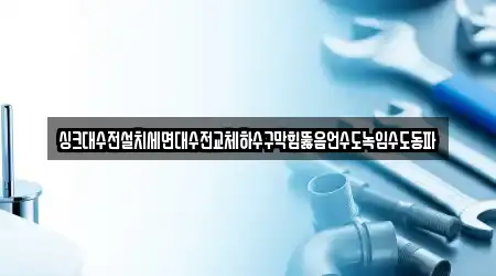 싱크대수전설치세면대수전교체하수구막힘뚫음언수도녹임수도동파