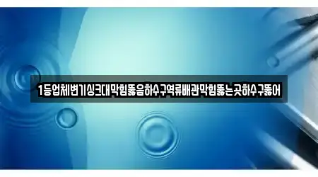 1등업체변기싱크대막힘뚫음하수구역류배관막힘뚫는곳하수구뚫어