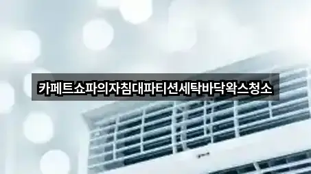 카페트쇼파의자침대파티션세탁바닥왁스청소