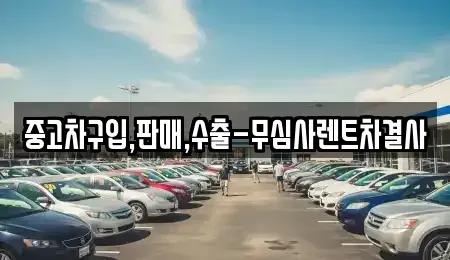 경기 남양주시 별내동 중고차매매 전문 중고차구입,판매,수출-무심사렌트차결사