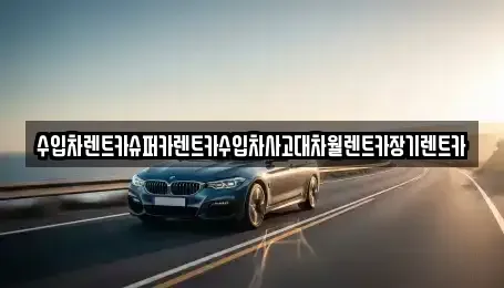경기 하남시 선동 장기렌트카 전문 수입차렌트카슈퍼카렌트카수입차사고대차월렌트카장기렌트카