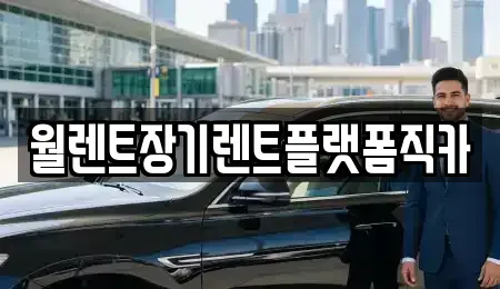 경기 하남시 선동 장기렌트카 전문 월렌트장기렌트플랫폼직카