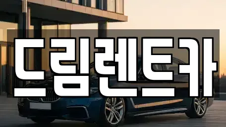경기도 과천시 별양동 렌트카 전문 드림렌트카