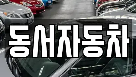 부산 남구 문현동 중고차 전문 동서자동차