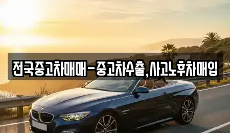 부산 남구 문현동 중고차매입 전문 전국중고차매매-중고차수출,사고노후차매입
