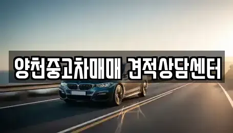 서울특별시 양천구 신월동 중고차매매 전문 양천중고차매매 견적상담센터