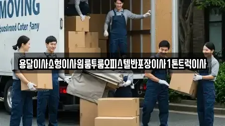 용달이사소형이사원룸투룸오피스텔반포장이사1톤트럭이사