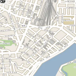 전남 목포시 상락동1가 렌트카 쏘카 전용주차장(목포역) 위치