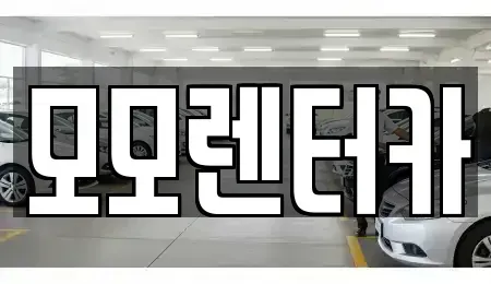 전남 여수시 둔덕동 렌트카 전문 모모렌터카