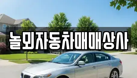 충남 논산시 등화동 중고차 전문 놀뫼자동차매매상사