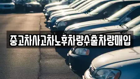 충남 논산시 등화동 중고차매입 전문 중고차사고차노후차량수출차량매입